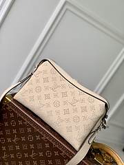 LV Hand It All PM Mahina Creme Beige M24114 - 29x18x13cm - 2