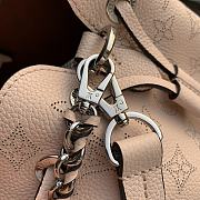 LV Bella Tote Mahina Leather Creme Beige M59203 - 32x23x13cm - 5