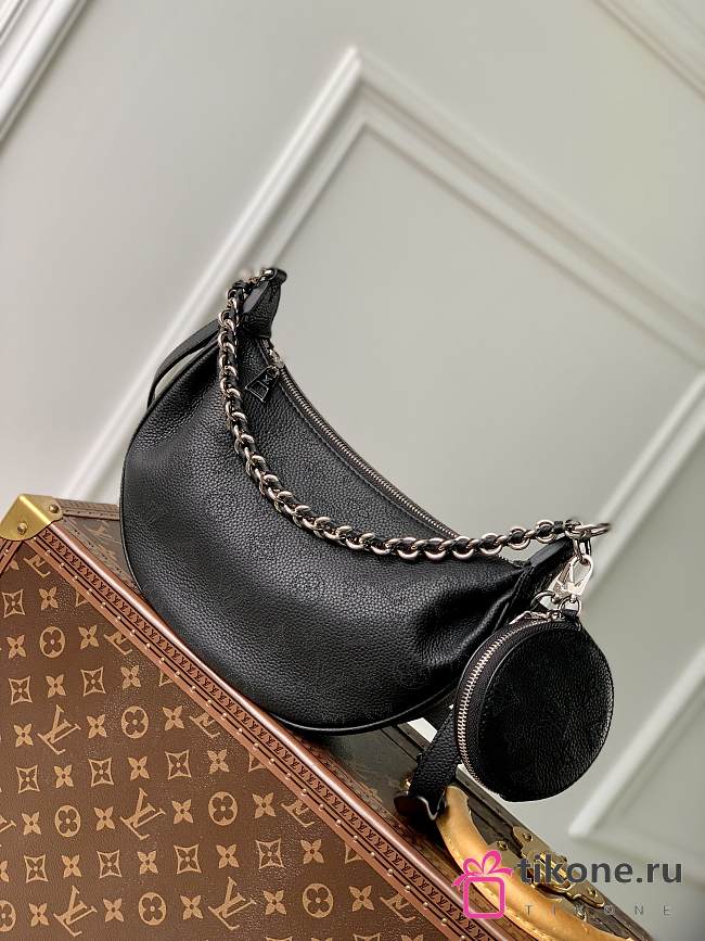 LV Baia PM Mahina Black M22819 - 26x17x7.5cm - 1