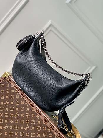 LV Baia MM Mahina Black M22822 - 36.5x23x8cm