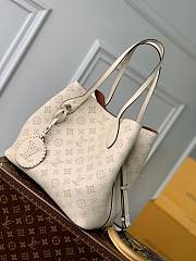 LV Blossom MM Mahina Creme Beige - 30x27.5x16cm - 5