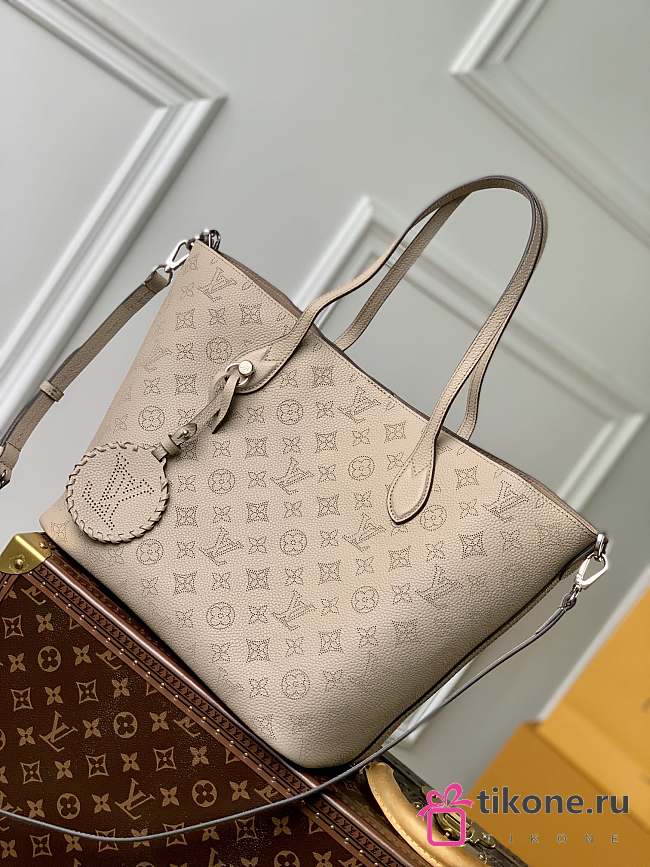 LV Blossom MM Mahina Galet Beige M21852 - 30x27.5x16cm - 1
