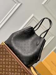 LV Blossom MM Mahina Black M21851 - 30x27.5x16cm - 4