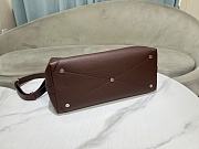 Medium Dior Normandie Tote Bag Brown Dior Icons Calfskin - 42x27.5x17cm - 2