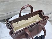 Medium Dior Normandie Tote Bag Brown Dior Icons Calfskin - 42x27.5x17cm - 5