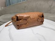 Dior Medium D-Journey Bag in Vintage Smooth Calfskin Camel Flat Macrocannage -  33x16x15cm - 4