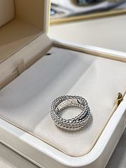 VCA Perlee Diamonds Duo Ring 18K White Gold Diamond - 4