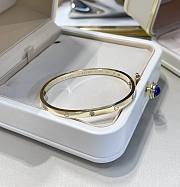 Cartier Love Bracelet Small Model 6 Diamonds Yellow Gold - 1