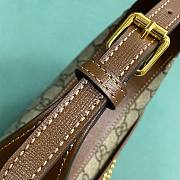 Gucci Ophidia GG Canvas Mini Shoulder Bag in Brown - 22x12.5x5cm - 5