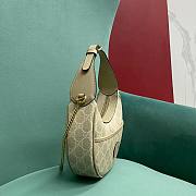 Gucci Ophidia GG Canvas Mini Shoulder Bag in Beige - 22x12.5x5cm - 5