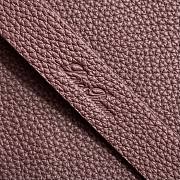 Loro Piana Ghiera Shopper Large Calfskin Burgundy - 40x26x18cm - 4