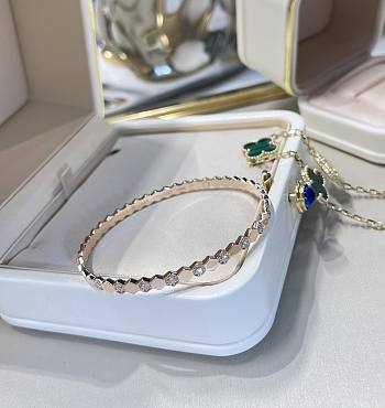 Bee De Chaumet Bracelet Rose Gold Diamonds