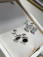 Bvlgari White Gold Earring with Black  - 4
