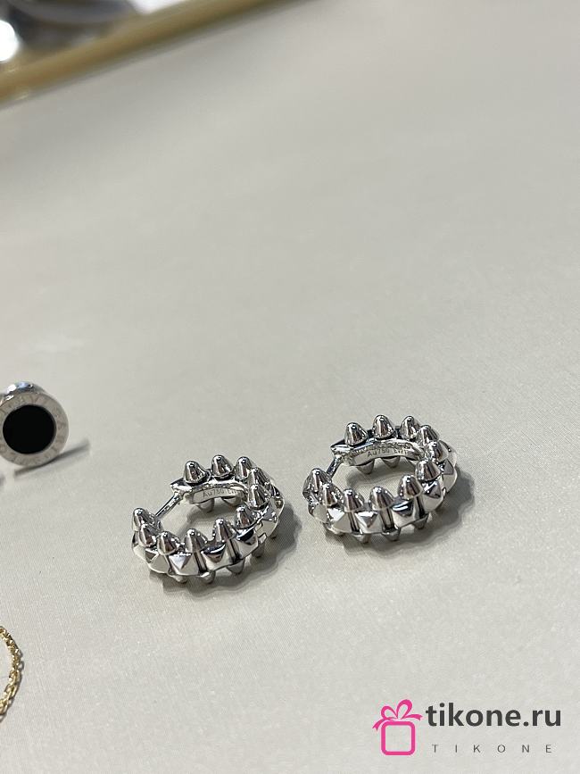 Clash De Cartier Earrings Mini Model White Gold - 1