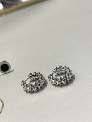 Clash De Cartier Earrings Mini Model White Gold - 3