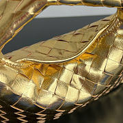 Bottega Veneta Mini Hop Gold - 25.5x14.5x11cm - 4