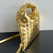 Bottega Veneta Mini Hop Gold - 25.5x14.5x11cm - 3
