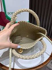 Bottega Veneta Small Tosca Light Beige - 20x16.5x7cm - 2