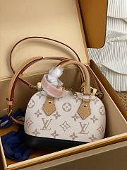 LV Nano Alma Monogram Dune M46895 - 18x12x8cm - 2