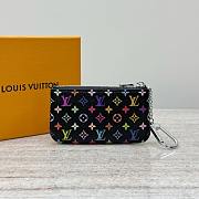 LVxTM Key Pouch Other Monogram Canvas Black M13664 - 12x1.5x7cm - 3