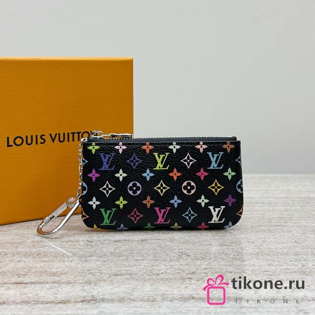 LVxTM Key Pouch Other Monogram Canvas Black M13664 - 12x1.5x7cm - 1