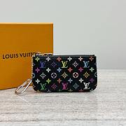 LVxTM Key Pouch Other Monogram Canvas Black M13664 - 12x1.5x7cm - 1