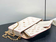 LV Felicie Pochette Monogram Empreinte Leather Eden M14968 - 21x12x3cm - 2