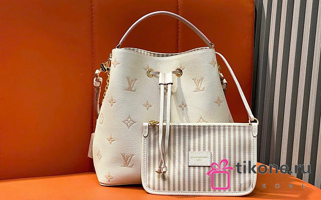 LV NeoNoe MM Monogram Empreinte Leather Eden M14401 - 26x26x17.5cm - 1