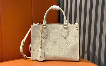 LV OnTheGo PM Monogram Empreinte Leather Eden M14403 - 25x19x11.5cm