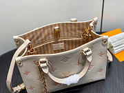 LV OnTheGo PM Monogram Empreinte Leather Eden M14403 - 25x19x11.5cm - 5