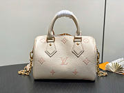 LV Speedy Bandouliere 20 Monogram Empreinte Leather Eden M14291 - 13.5x12x20.5cm - 6