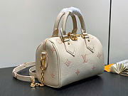 LV Speedy Bandouliere 20 Monogram Empreinte Leather Eden M14291 - 13.5x12x20.5cm - 2