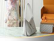 LV CarryAll PM Monogram Empreinte Leather Brume Gray M12917 - 29x24x12cm - 2