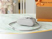 LV Vanity Chain Pouch Monogram Empreinte Leather Brume Gray M13593 - 11.5x6.5x19cm - 2
