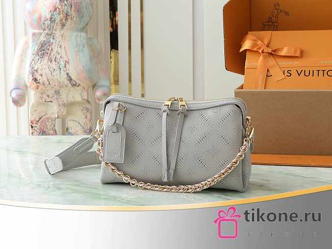 LV Hand It All PM Mahina Pink/Gray M13157 - 29x18x13cm - 1