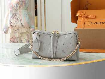 LV Hand It All PM Mahina Pink/Gray M13157 - 29x18x13cm
