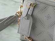 LV Hand It All PM Mahina Pink/Gray M13157 - 29x18x13cm - 4