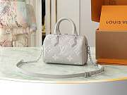 LV Speedy Bandouliere 20 Bicolor Monogram Empreinte Gray M14207 - 13.5x12x20.5cm - 3