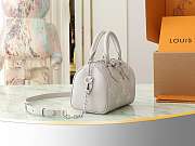 LV Speedy Bandouliere 20 Bicolor Monogram Empreinte Gray M14207 - 13.5x12x20.5cm - 2