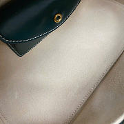 Loro Piana Extra Bag L27 Smooth Calfskin New Petrolio 705G - 27x16x10cm - 6
