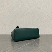 Loro Piana Extra Bag L27 Smooth Calfskin New Petrolio 705G - 27x16x10cm - 3