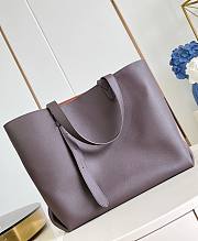 LV Low Key Cabas MM Grained Calfskin Chocolate Brown M12916 - 47x30x14cm - 4