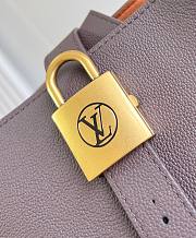 LV Low Key Cabas MM Grained Calfskin Chocolate Brown M12916 - 47x30x14cm - 5