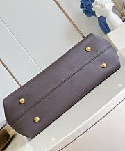 LV Low Key Cabas MM Grained Calfskin Chocolate Brown M12916 - 47x30x14cm - 6