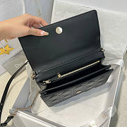 My Dior Top Handle Bag Black Cannage Lambskin - 24x15x6.5cm - 4