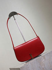 YSL Mini Voltaire In Box Saint Laurent Red - 21x11x4.5cm - 6