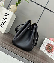 Loewe Medium Madrid Bag in Supple Calfskin Black - 28.5x23x11cm - 4