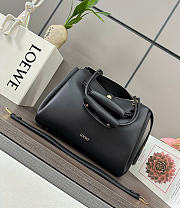 Loewe Medium Madrid Bag in Supple Calfskin Black - 28.5x23x11cm - 3