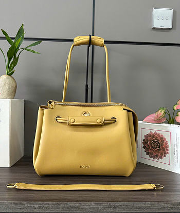 Loewe Medium Madrid Bag in Supple Calfskin Mellow - 28.5x23x11cm