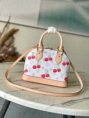 LVxTM Alma BB Cherry Monogram M13416 - 23.5x17.5x11.5cm - 5